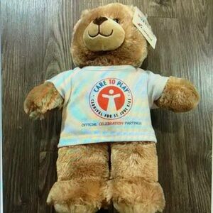 Build-A-Bear Tan and White Stuffed Animal